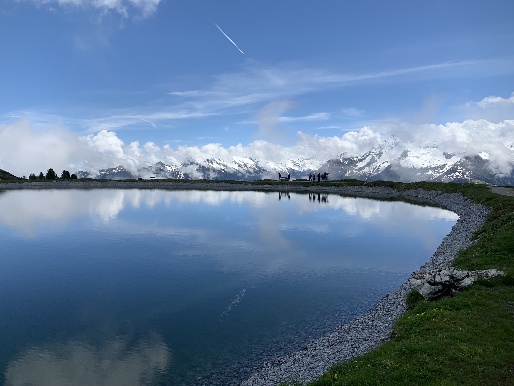 up in the clouds Austria